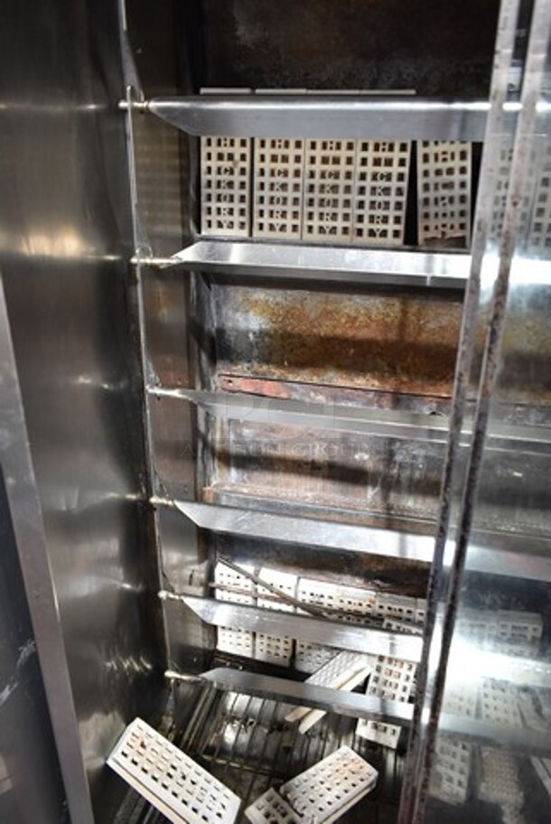 Boston Stainless Steel Commercial 6 Spit Rotisserie Oven.  - Image 6 of 8