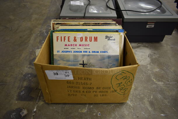 ALL ONE MONEY! Lot of Various Records. (Main Building)