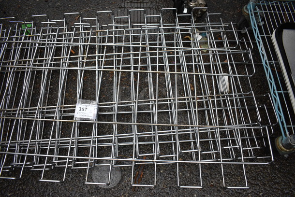 ALL ONE MONEY! Lot of 5 Chrome Finish Shelf Covers. 48x24x1 - Image 3 of 4