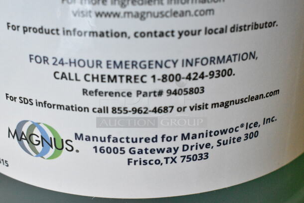 TIER LOT of BRAND NEW SCRATCH AND DENT! Jugs Including 999AUTODET1G Advantage Automatic Warewashing Detergent, Noble 999LOTEMPSAN1G Low Temp Sanitizer, Manitowoc Ice Machine Descaler, ConvoClean forte Cleaner,  Noble 147RESOLUTN Resolution Liquid Machine Detergent - Image 7 of 12