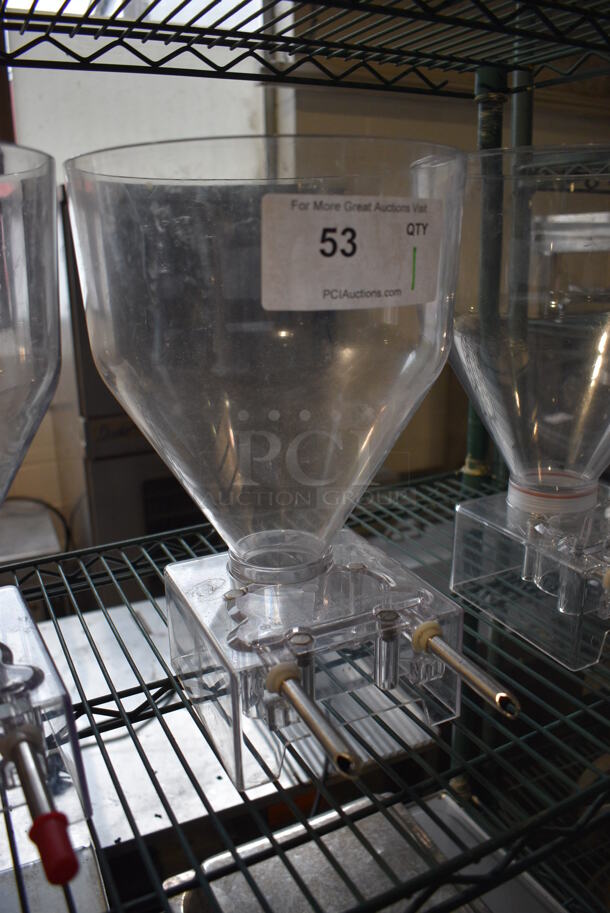 Donut Pastry Filler Hopper. Missing Lid. Goes GREAT w/ Item 51! 9x13x13 - Image 3 of 5