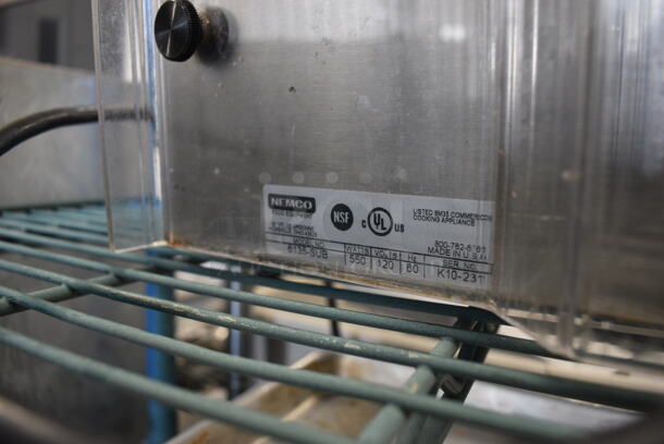 2010 Nemco Model 6135-SUB Stainless Steel Commercial Countertop Food Warmer w/ Poly Attachment. 120 Volts, 1 Phase. 14x9.5x30. Tested and Working! - Image 6 of 6