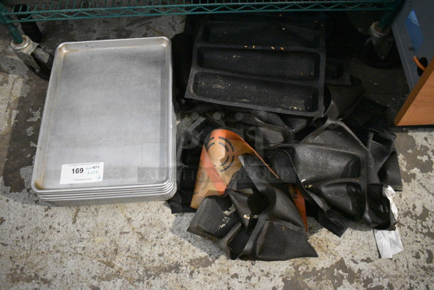 ALL ONE MONEY! Lot of Steel Baking Sheets AND MORE! 