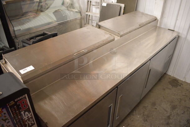 Kairak Model EDFT90 Stainless Steel Commercial Prep Table on Commercial Casters. 115 Volts, 1 Phase. 93x33x46. Tested and Working! - Image 11 of 12