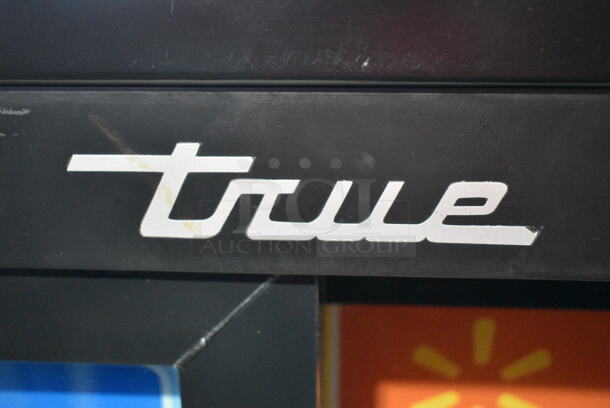 2017 True GDM-41SL-48-HC-LD Metal Commercial 2 Door Reach In Cooler Merchandiser w/ Poly Coated Racks. 115 Volts, 1 Phase. Tested and Working! - Image 2 of 6