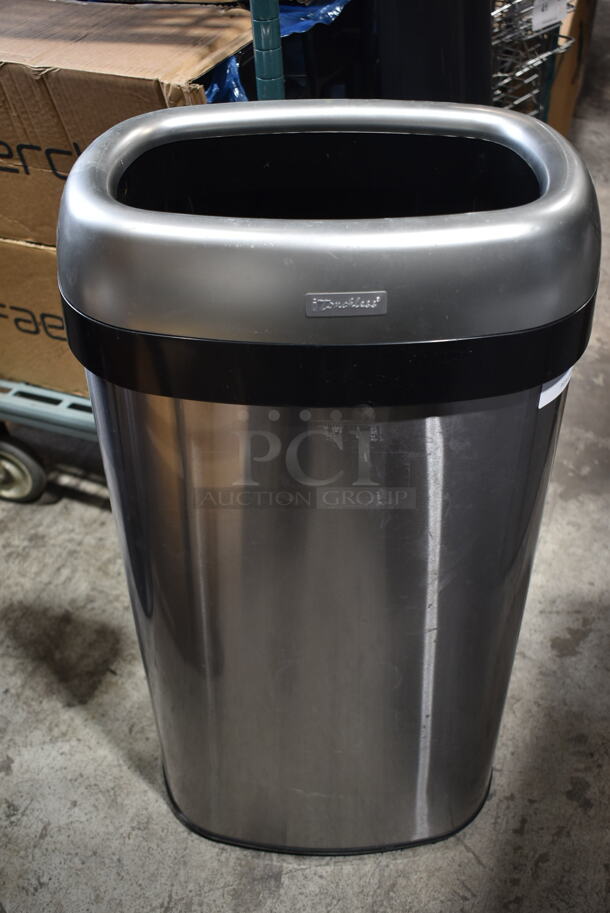 iTouchless Stainless Steel Trash Can.