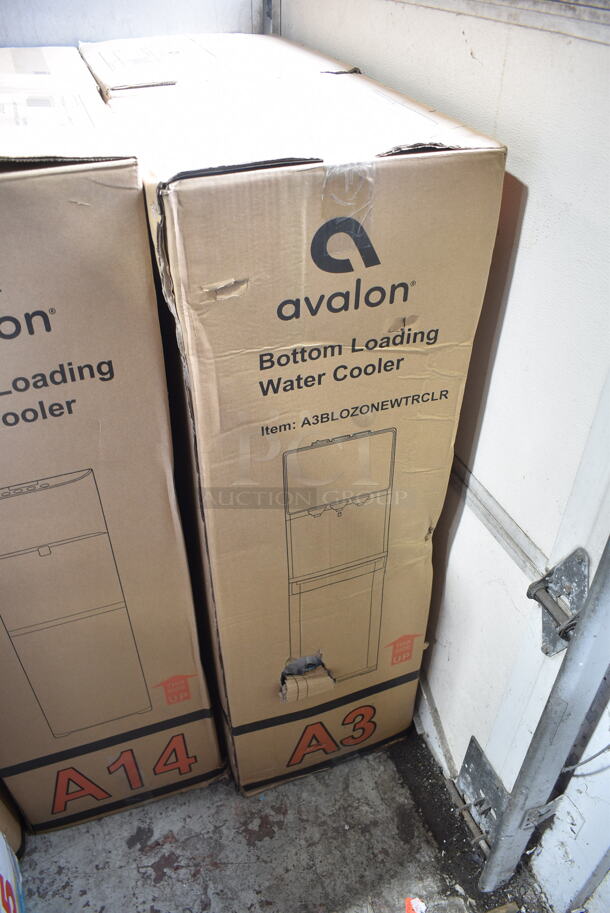 2 BRAND NEW IN BOX! Avalon A3BLOZONEWTRCLR Stainless Steel Bottom Loading Water Cooler. 115 Volts, 1 Phase. 2 Times Your Bid! - Image 2 of 5