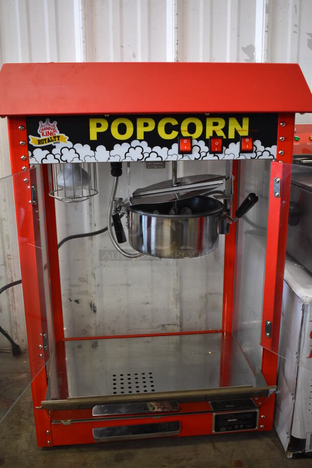 Carnival King 382PM30R Metal Commercial Countertop Popcorn Machine. 110 Volts, 1 Phase. 22x17x30. Tested and Working! - Image 9 of 9