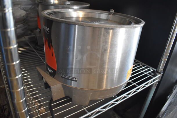 Vollrath Cayenne HS-11 Stainless Steel Commercial Countertop Soup Kettle Food Warmer w/ Lid. Does Not Have Drop In. 120 Volts, 1 Phase. Tested and Working! - Image 3 of 6