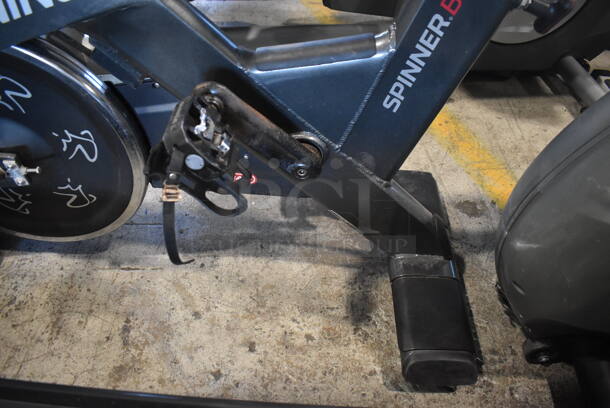 Spinner Metal Commercial Floor Style Stationary Exercise Bicycle. 18x48x44. Tested and Working! - Image 3 of 7