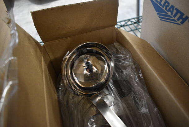 14 BRAND NEW IN BOX! Vollrath Stainless Steel 6 oz Ladles. 15". 14 Times Your Bid! - Image 2 of 4
