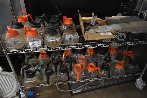 36 Various Coffee Pots. 36 Times Your Bid!