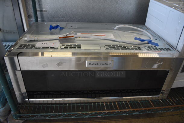 2021 KitchenAid KMLS311HSS09 Stainless Steel Microwave Oven. 30x18x10 - Image 4 of 10