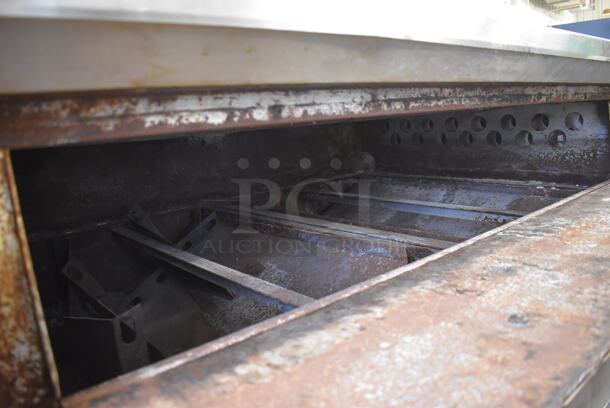 2 Bari Stainless Steel Commercial Gas Powered Single Deck Pizza Oven. 72x44x58. 2 Times Your Bid! - Image 4 of 7