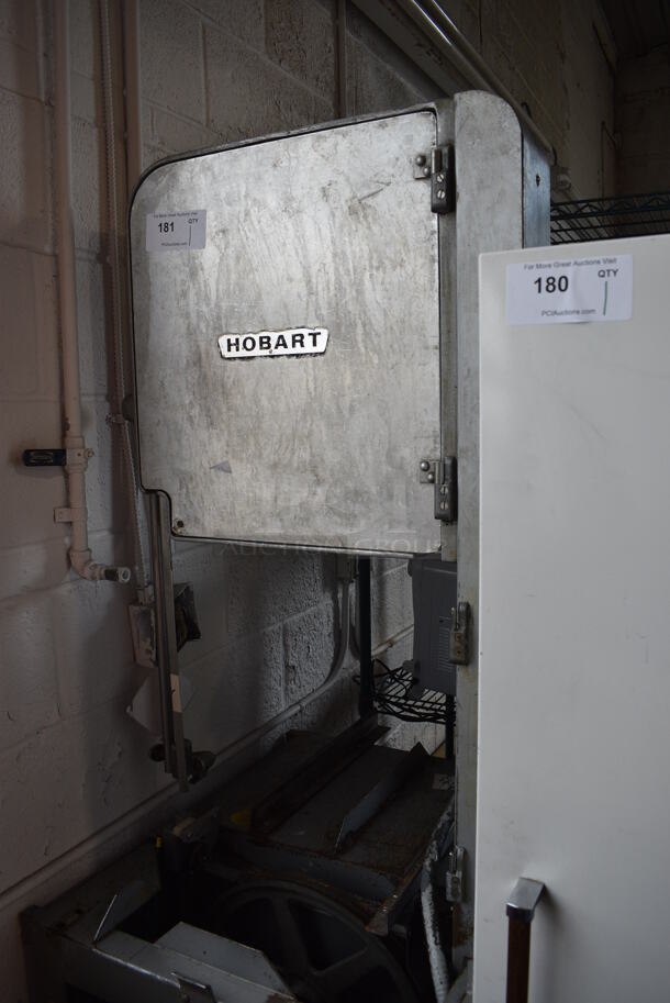 Hobart Metal Commercial Floor Style Meat Saw. Missing Pieces. 208-240 Volts. 27x34x74 - Image 2 of 8