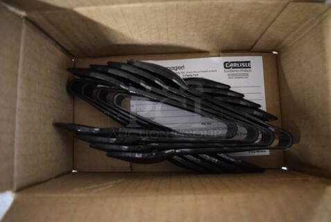 ALL ONE MONEY! Lot of 8 BRAND NEW IN BOX! Carlisle Black Tongs! 6"