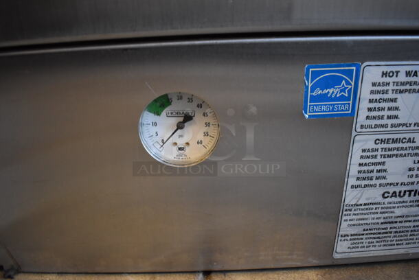 Hobart LXIH Stainless Steel Commercial Hi Temp High Temperature Undercounter Dishwasher. 120/208-240 Volts, 1 Phase. 24x26x34 - Image 9 of 9