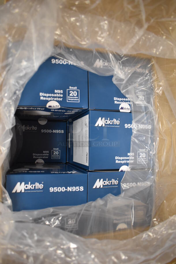 PALLET LOT OF 18 Cases of 12 BRAND NEW! Makrite 9500-N95S N95 Disposable Respirator. Each Box Has 20 Masks. Total of Approximately 4,320 Masks. 18 Times Your Bid! - Image 4 of 7