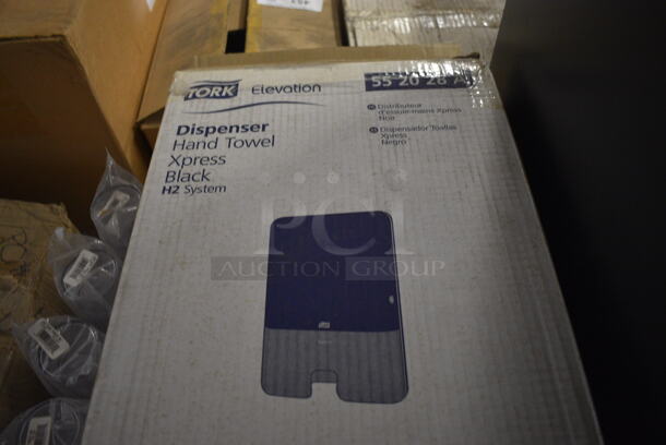 4 BRAND NEW IN BOX! Tork Poly Wall Mount Hand Towel Dispensers. 4 Times Your Bid! - Image 2 of 2