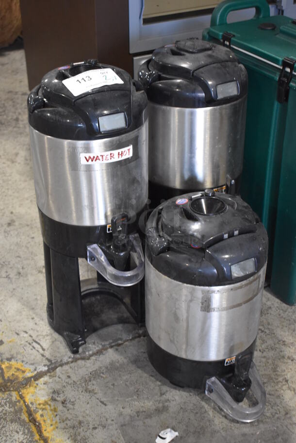 3 Bunn Stainless Steel Beverage Holder Dispensers Including TF SERVER. Includes 9x12x23. 3 Times Your Bid! - Image 3 of 8