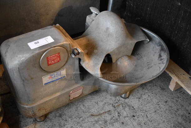 Metal Commercial Countertop Buffalo Chopper w/ S Blade. 208 Volts, 1 Phase. 32x22x18 - Image 2 of 7
