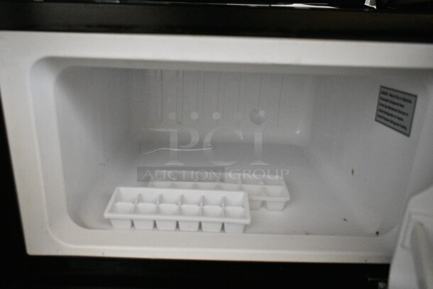 Haier Metal Mini Cooler w/ Freezer. 115 Volts, 1 Phase. Tested and Powers On But Does Not Get Cold
 - Image 2 of 6