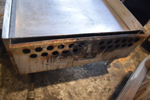 Star 624 T Stainless Steel Commercial Countertop Gas Powered Flat Top Griddle. 20,000 BTU. - Image 9 of 9