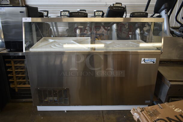 BRAND NEW SCRATCH AND DENT! Avantco 178CPSS68HC Stainless Steel Commercial Ice Cream Dipping Cabinet. Tested and Working! - Image 1 of 7