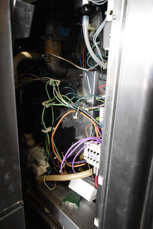 Rational SCC61 Stainless Steel Commercial Electric Powered Combi Convection Oven on Equipment Stand Pan Rack. 208 Volts, 3 Phase.  - Image 8 of 9