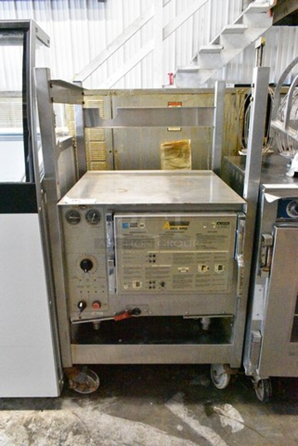 AccuTemp S32083D1205135 Stainless Steel Commercial Electric Powered Steam Cabinet on Stand w/ Commercial Casters. 208 Volts, 3 Phase. - Image 1 of 6