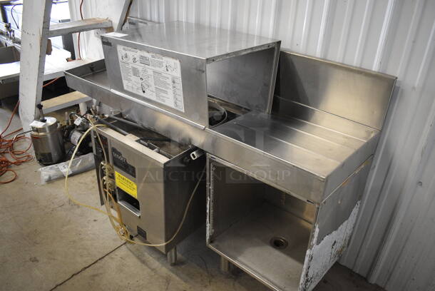 Glastender Model GT-18 Stainless Steel Commercial Glass Washer. 115 Volts, 1 Phase. 60x25x39 - Image 5 of 8
