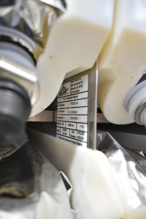 Taylor FB2002-08 Flavor Burst Stainless Steel Commercial Flavor Dispenser. 115 Volts, 1 Phase. - Image 3 of 3