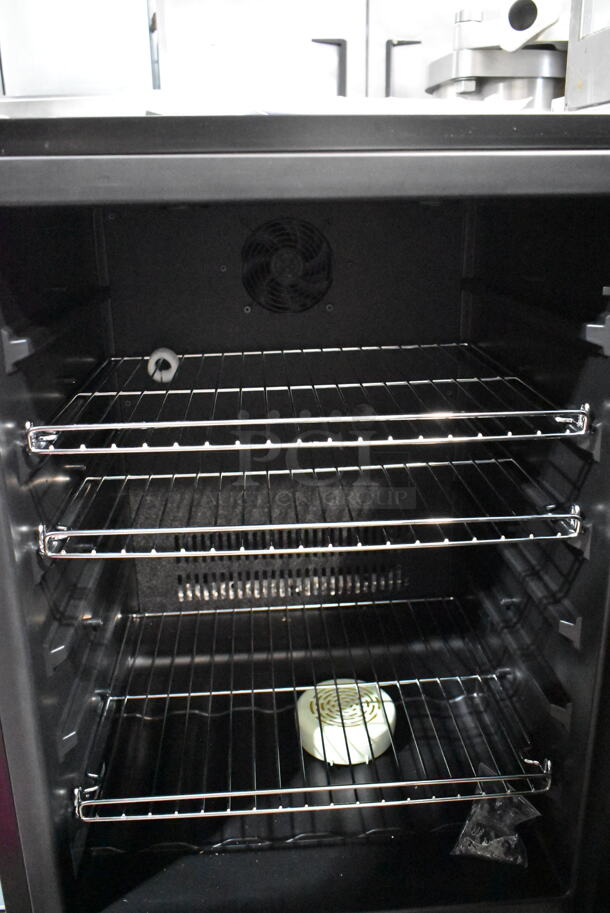 Summit Stainless Steel Single Door Mini Cooler. Tested and Working! - Image 4 of 8
