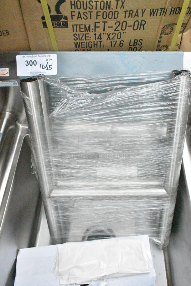 2023 Winholt WS1T1818-SNSKTNPR Stainless Steel Commercial Single Bay Sink.  - Image 6 of 7