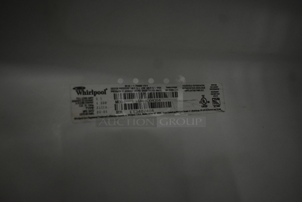 Whirlpool ET1MHKXMQ04 Metal Cooler Freezer Combo. 115 Volts, 1 Phase. Tested and Powers On But Does Not Get Cold - Image 6 of 6
