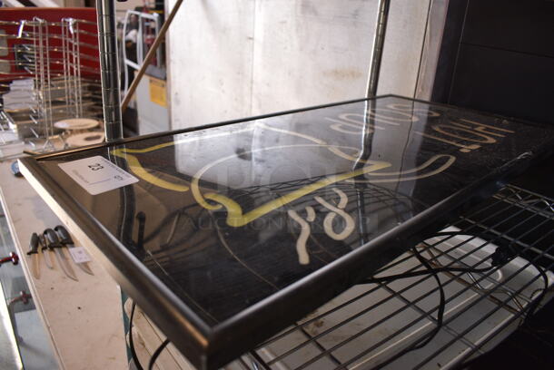 Hot Soup Light Up Sign. 30.5x4x15.5. Tested and Working! - Image 3 of 3