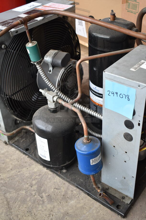 Copeland FFAL-017Z-CFV-072 Metal Compressor. 208-230 Volts, 1 Phase.  - Image 8 of 12