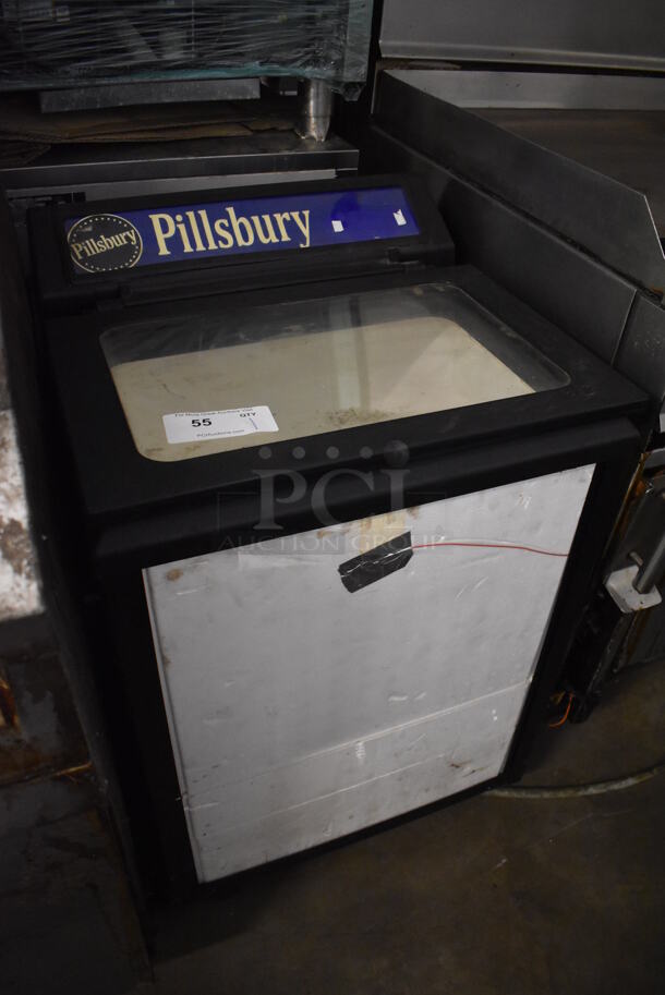 Metal Commercial Chest Cooler Merchandiser on Casters. 115 Volts, 1 Phase. 23x22x34. Tested and Working! - Image 3 of 6