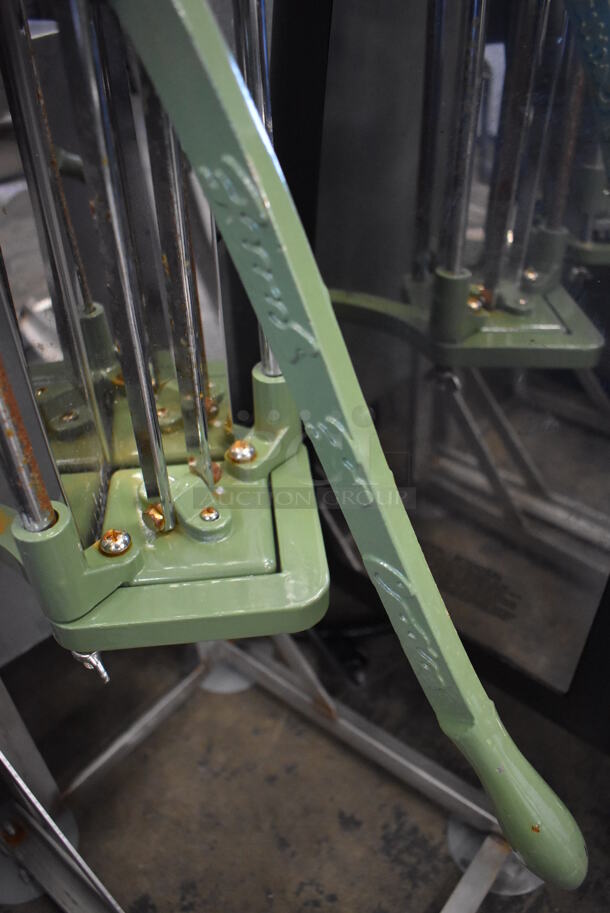 Metal Commercial Countertop French Fry Cutter on Frame. 12x15x26 - Image 4 of 4