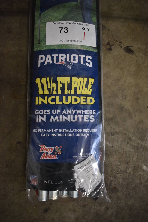 Patriots Banner / Flag.  - Image 2 of 2