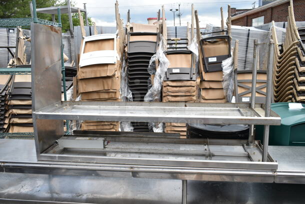 2 Eagle Stainless Steel 2 Tier Over Shelves. 160x18x33, 64x18x37. 2 Times Your Bid! - Image 4 of 6