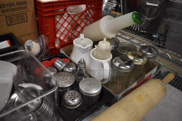 ALL ONE MONEY! Lot of Various Items Including Brew Basket Filters, Sugar Shakers and Poly Bins - Image 3 of 5