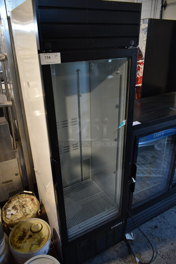 2019 Habco SE18HC Metal Commercial Single Door Reach In Cooler Merchandiser w/ Poly Coated Racks. 115 Volts, 1 Phase. Tested and Working! - Image 1 of 4