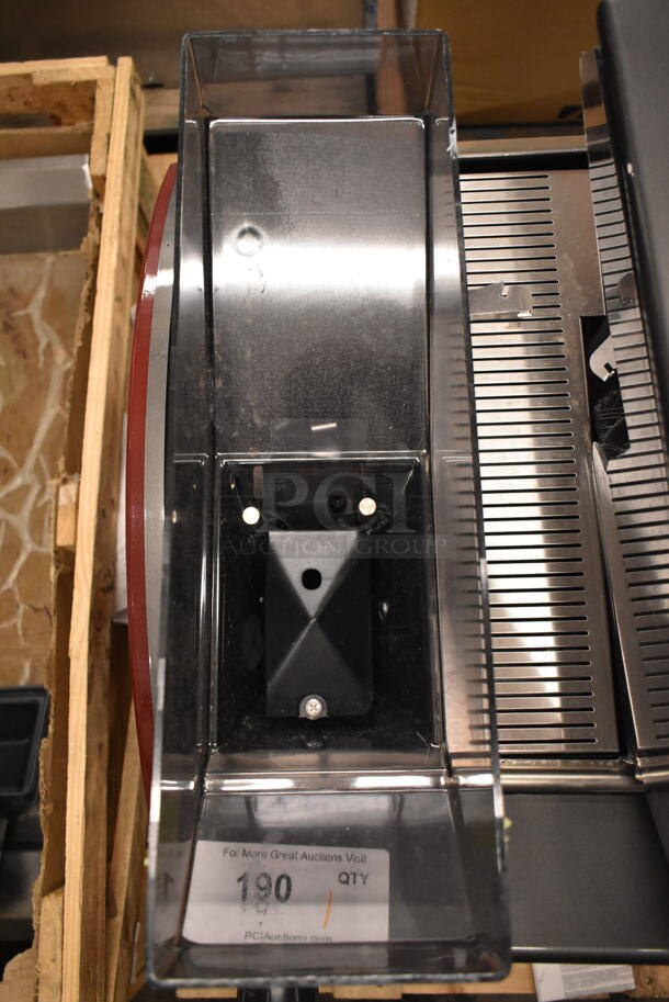 BRAND NEW SCRATCH AND DENT! Gaggia Concetto 2M Stainless Steel Commercial Countertop Super Automatic Espresso Machine. 208 Volts.  - Image 5 of 12