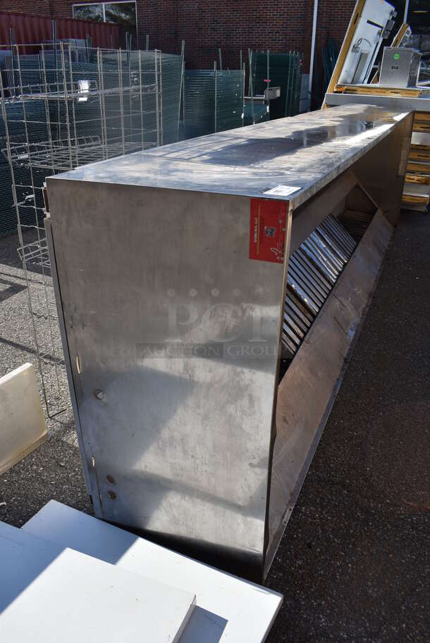 15' Captive Aire 4824 END-2 Stainless Steel Commercial Grease Trap w/ Filters. 180x25x48 - Image 8 of 8