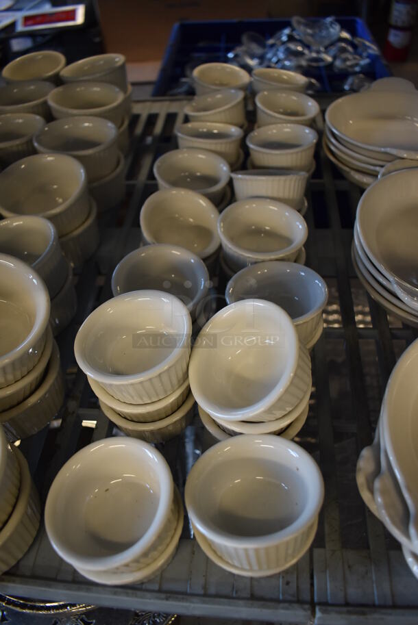 ALL ONE MONEY! Tier Lot of Various Items Including Ceramic Ramekins, Salt Shakers and Poly Bin - Image 6 of 9