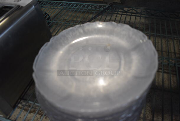ALL ONE MONEY! Lot of 32 Poly Salad Plates! 7.5x7.5x1 - Image 2 of 3