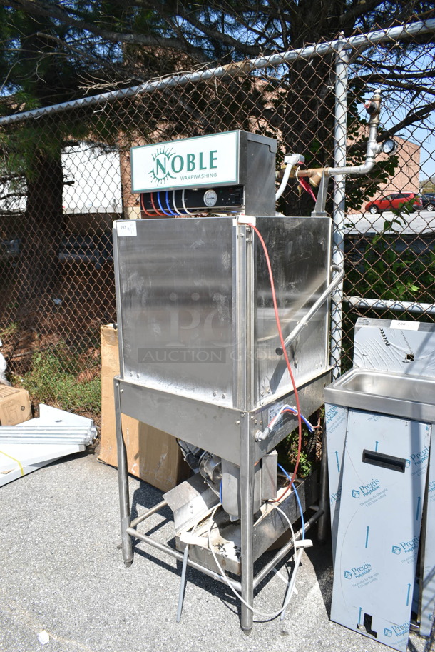 2018 Noble Wareforce I-E Stainless Steel Commercial Straight Pass Through Dishwasher. 115 Volts, 1 Phase.  - Image 2 of 9