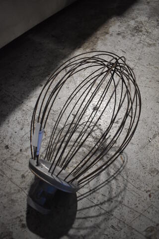 Hobart DS30D Metal 30 Quart Whisk Attachment for Mixer. 9x9x16