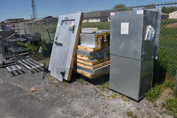 2018 Kolpak PC075S2 SELF CONTAINED 6'x10'x6' Walk In Cooler and Side Mount Compressor - Great for Tight Spaces! 115 Volts 1 Phase - Image 3 of 8